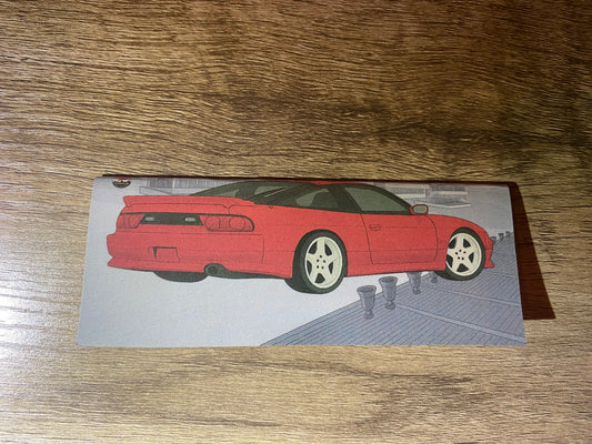 240SX S13 Drift Bodykit Spec – Red Edition